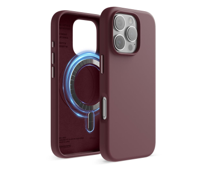 Etui do telefonów Elago Magnetic Silicone do iPhone 16 Pro Burgundy ES16MSSC63PRO-BGD
